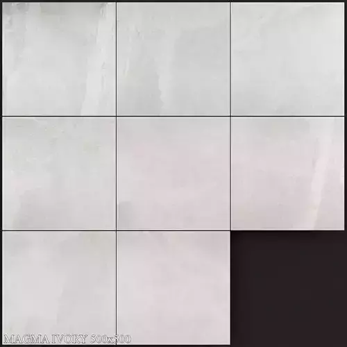 Yurtbay Seramik Magma Ivory 500x500