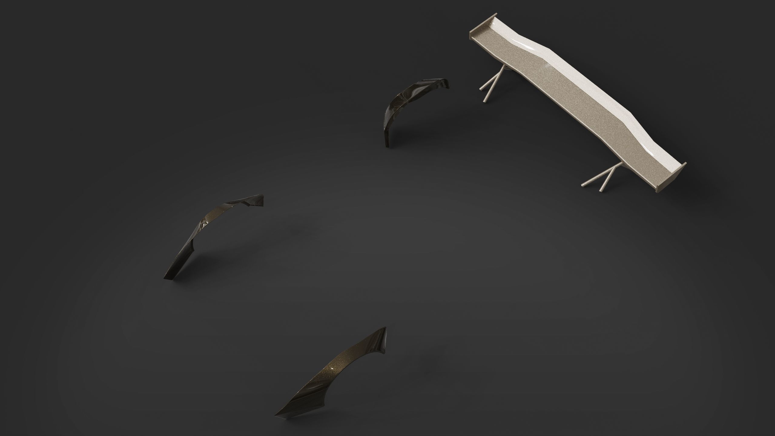 spoiler tuning auto garage 3D model_3