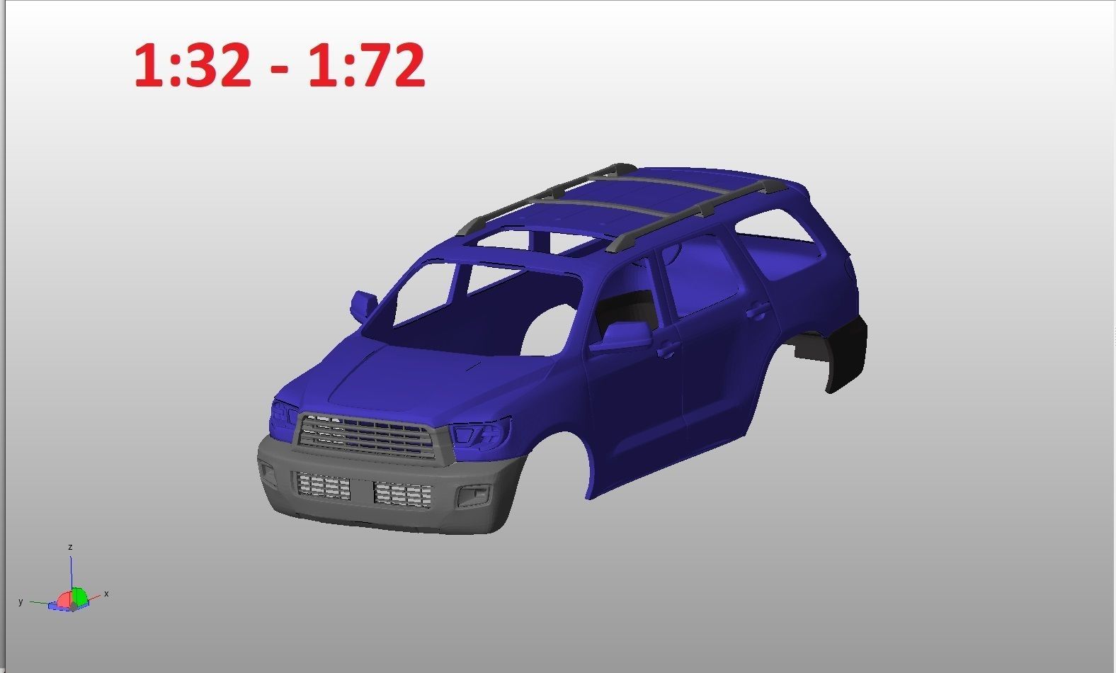 Toyota Sequoia 2 gen 3D print model_7