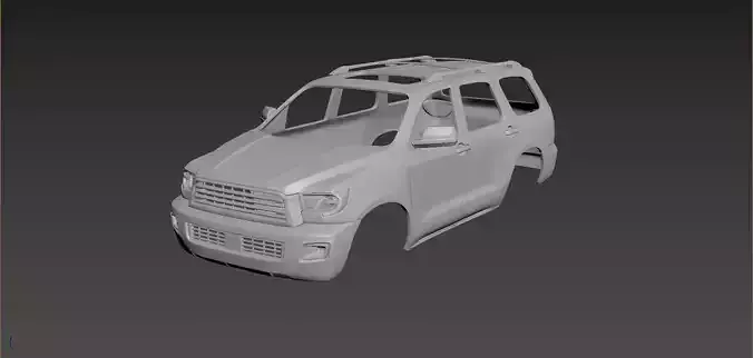 Toyota Sequoia 2 gen 3D print model