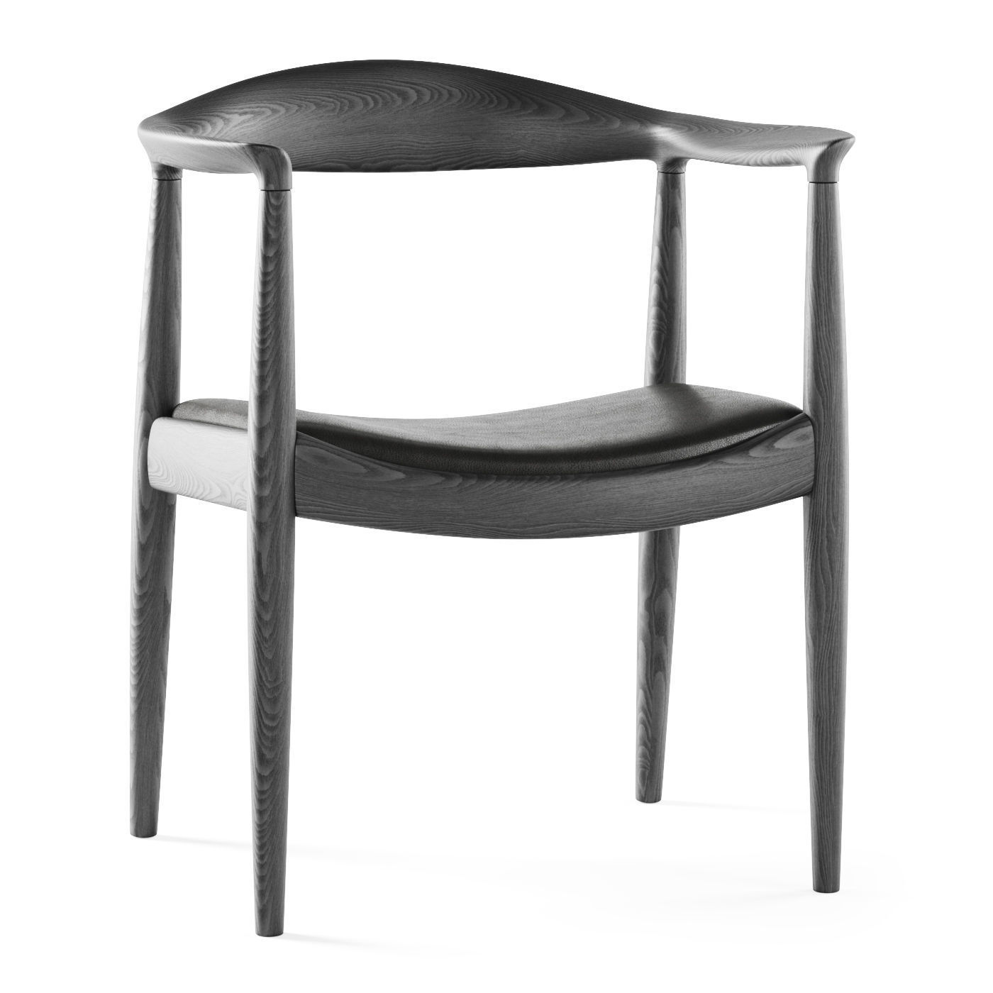 PP Mobler Wegner Chair PP503 3D model_1