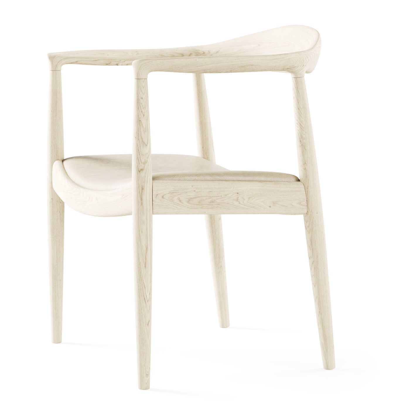 PP Mobler Wegner Chair PP503 3D model_4