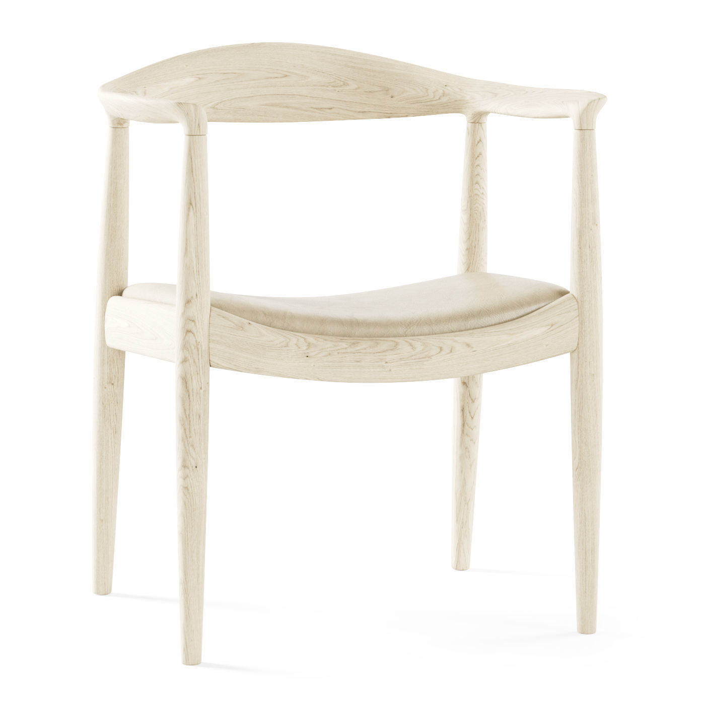 PP Mobler Wegner Chair PP503 3D model_3