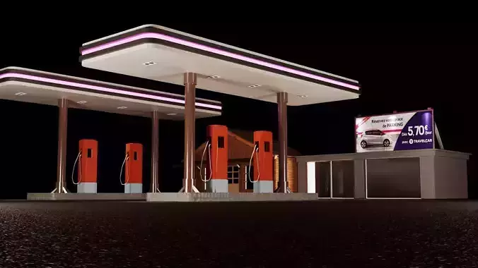 Gas station