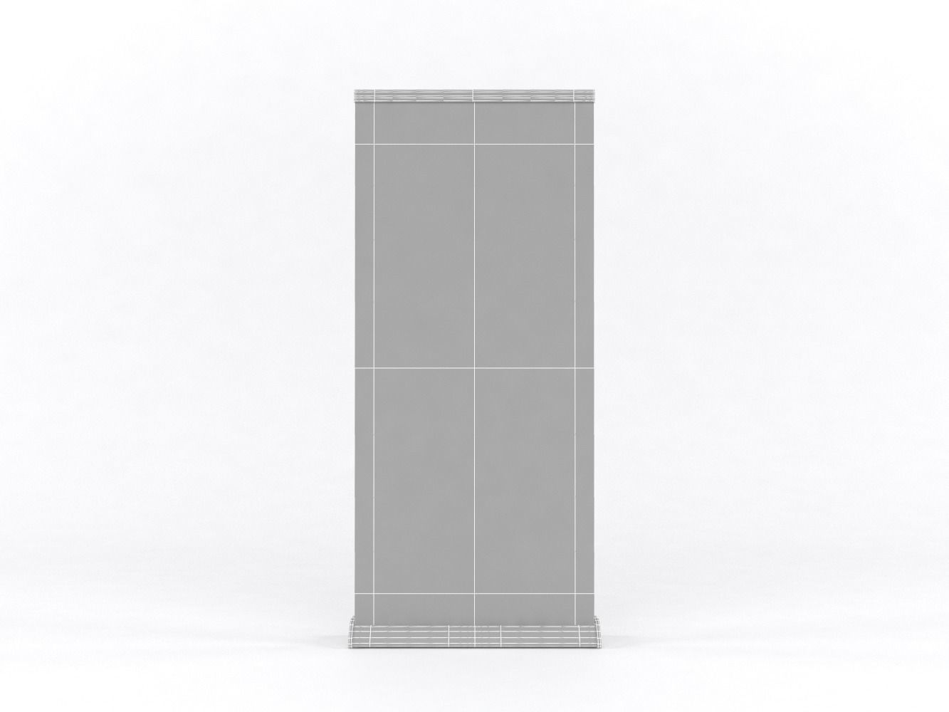 Portable Kiosk 3D model_10