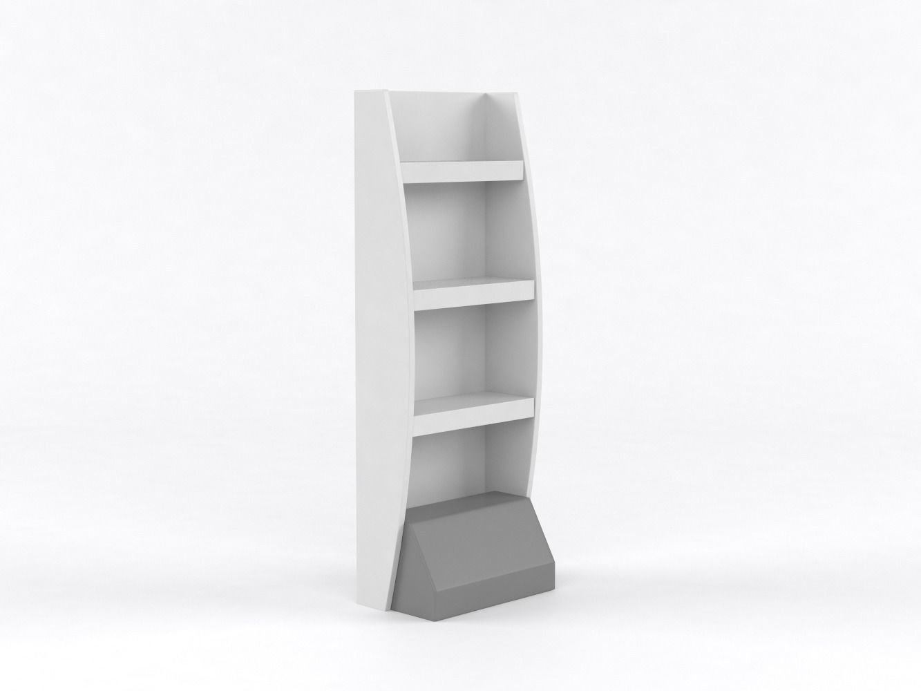 Portable Kiosk 3D model_6
