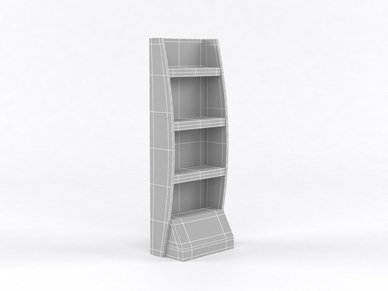 Portable Kiosk 3D model_11
