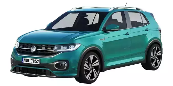 Volkswagen T-Cross 3D model