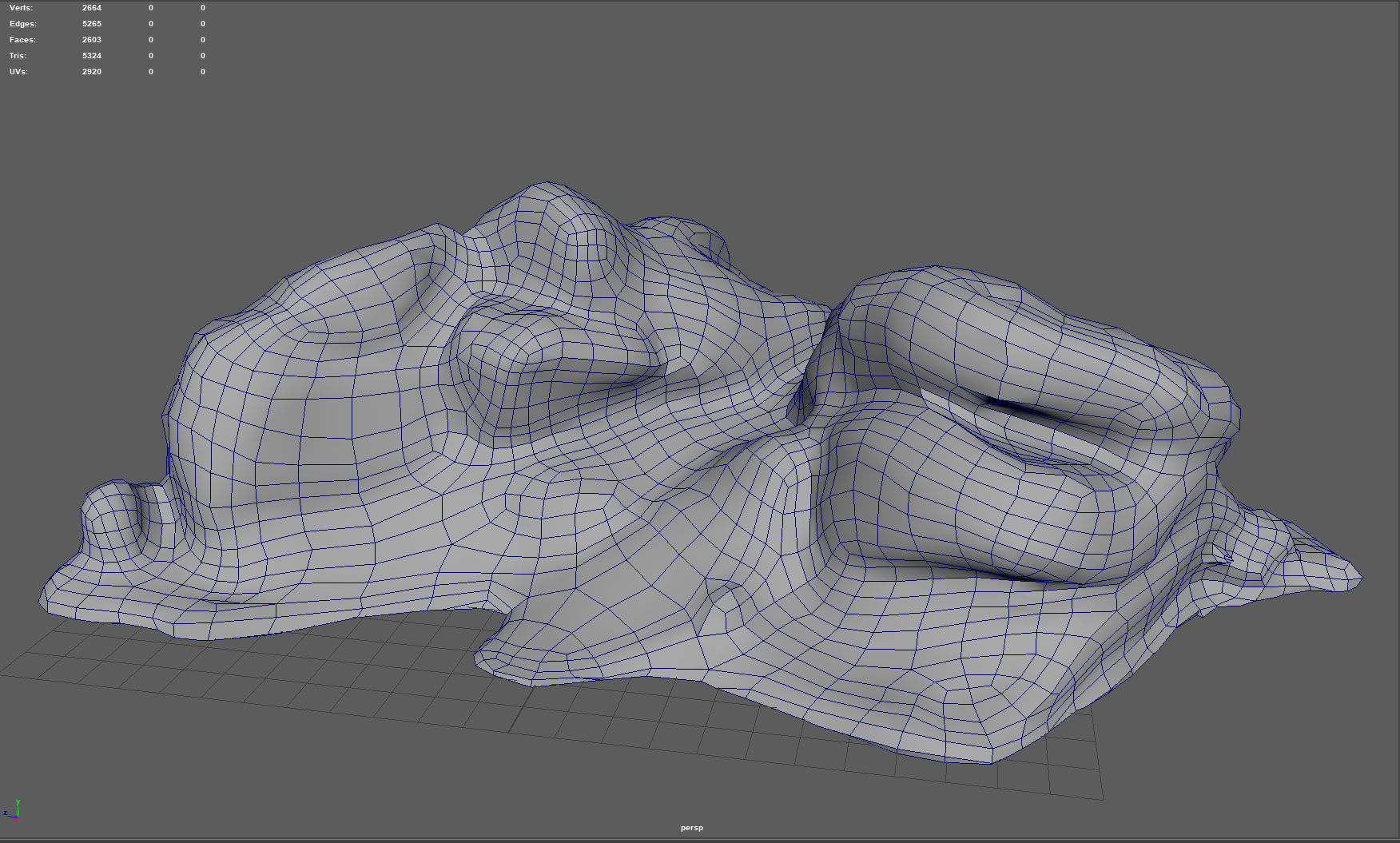 ROCK 33 Low-poly 3D model_12