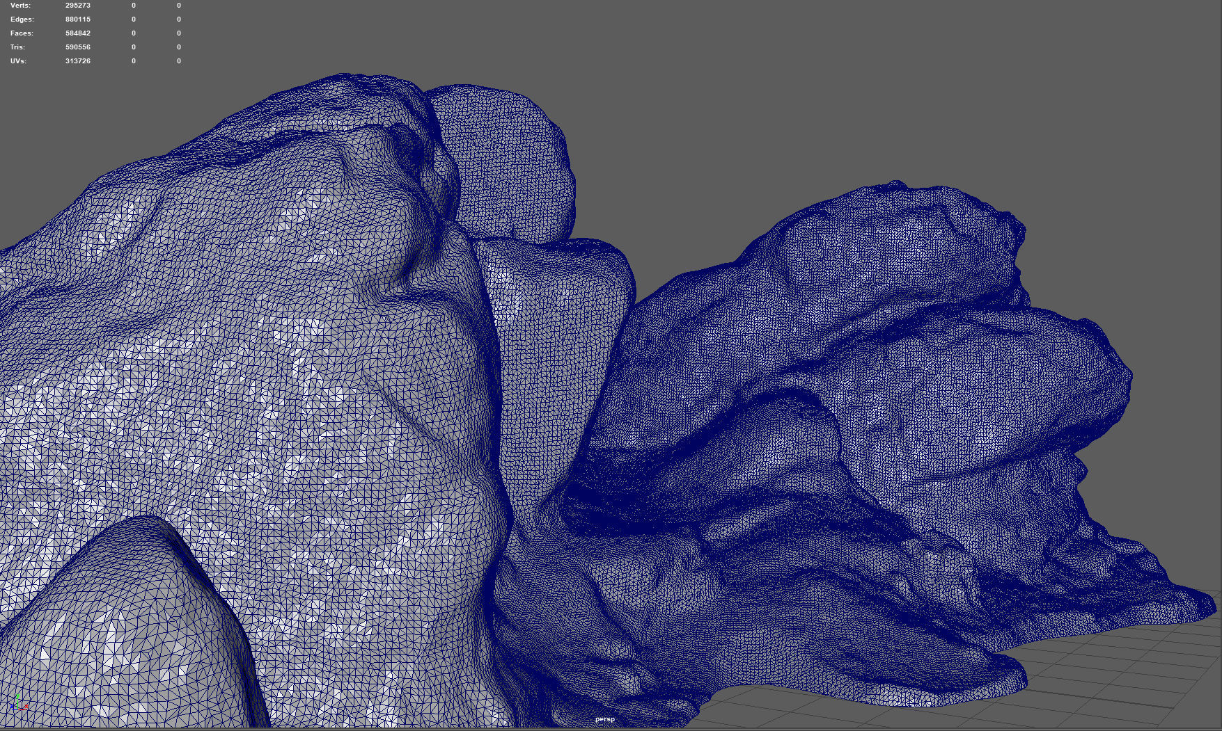 ROCK 33 Low-poly 3D model_9