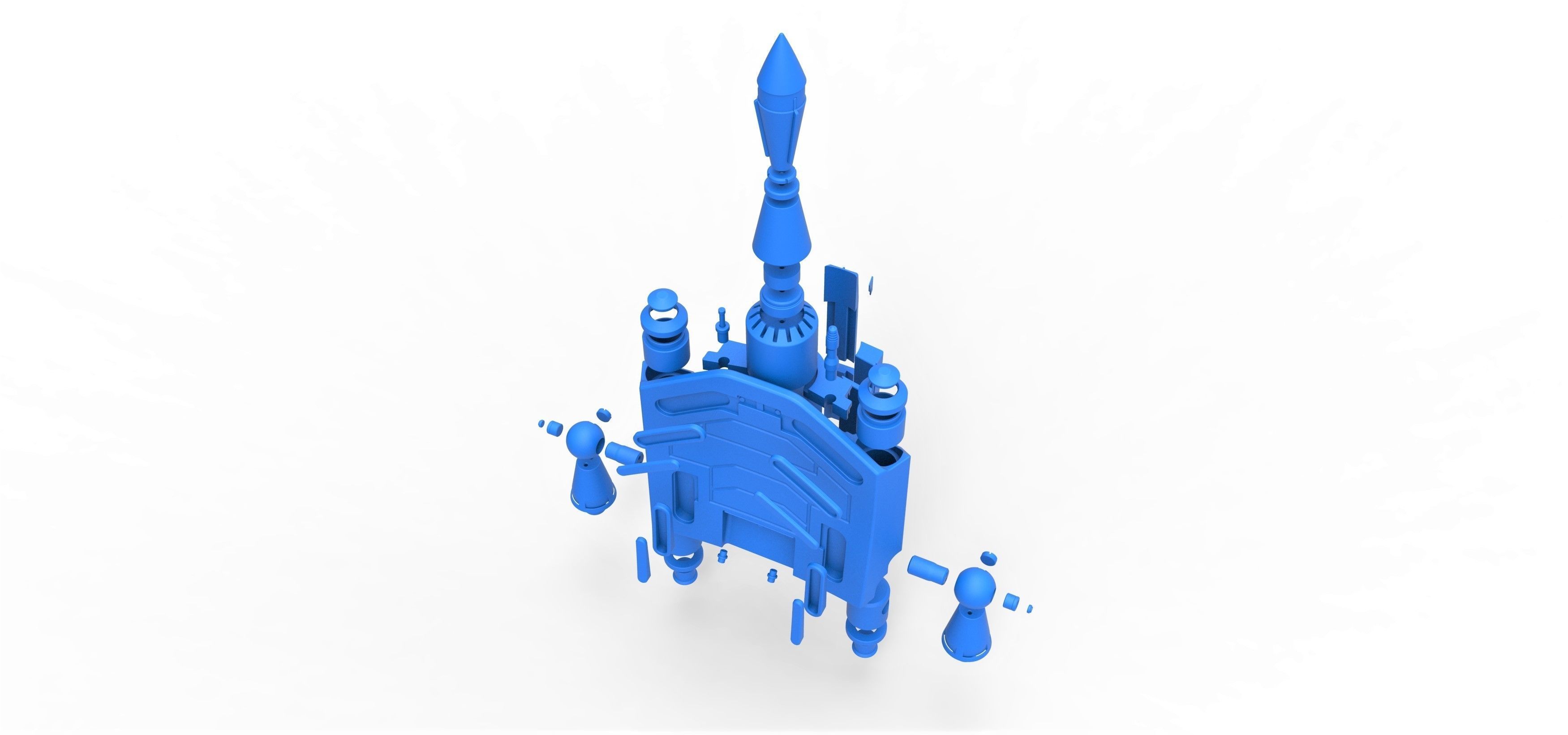 Boba Fett Jetpack from Star Wars The Empire Strikes Back 1980 3D print model_35