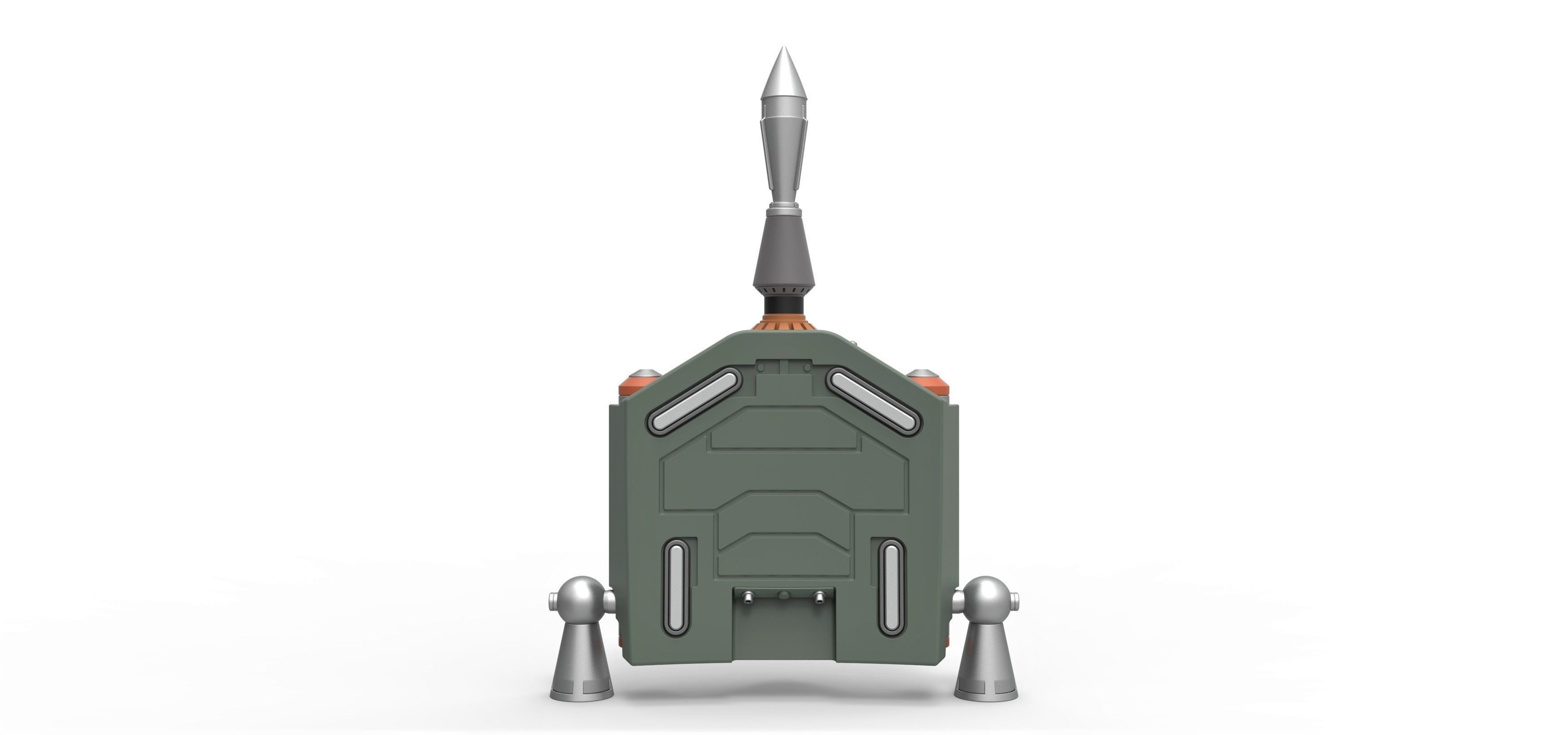 Boba Fett Jetpack from Star Wars The Empire Strikes Back 1980 3D print model_12