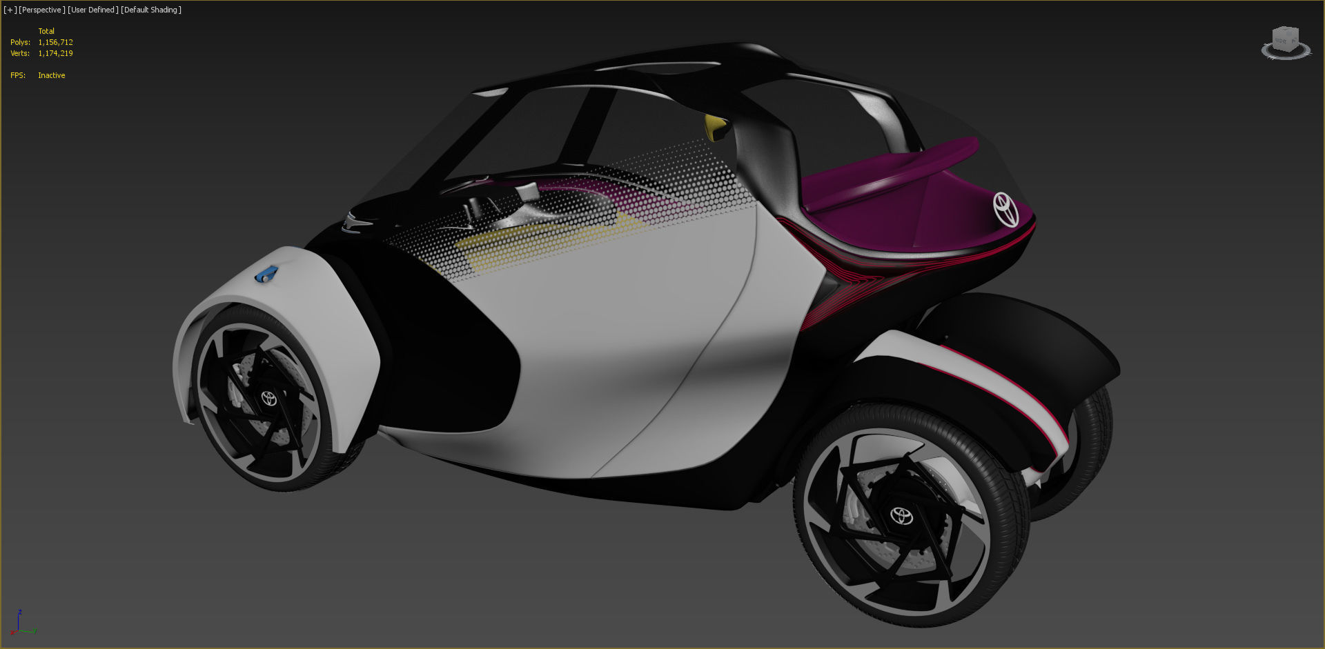 Toyota i-Tril 2017 3D model_10