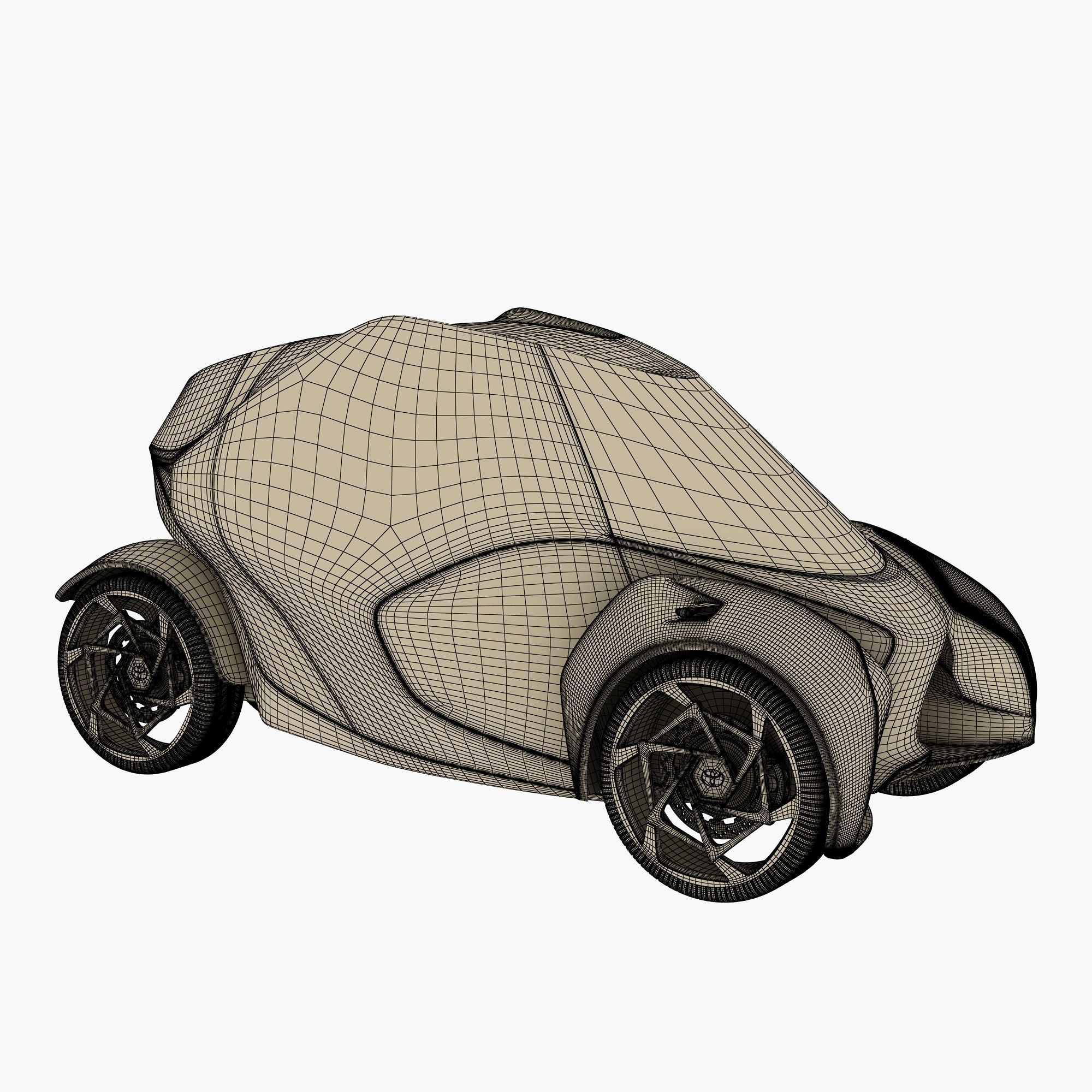 Toyota i-Tril 2017 3D model_7