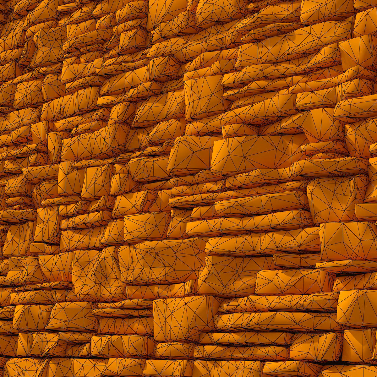 Wall clincer rock brick n3 3D model_21