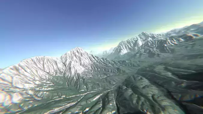 3D Realistic Terrain Vol 1 3D model