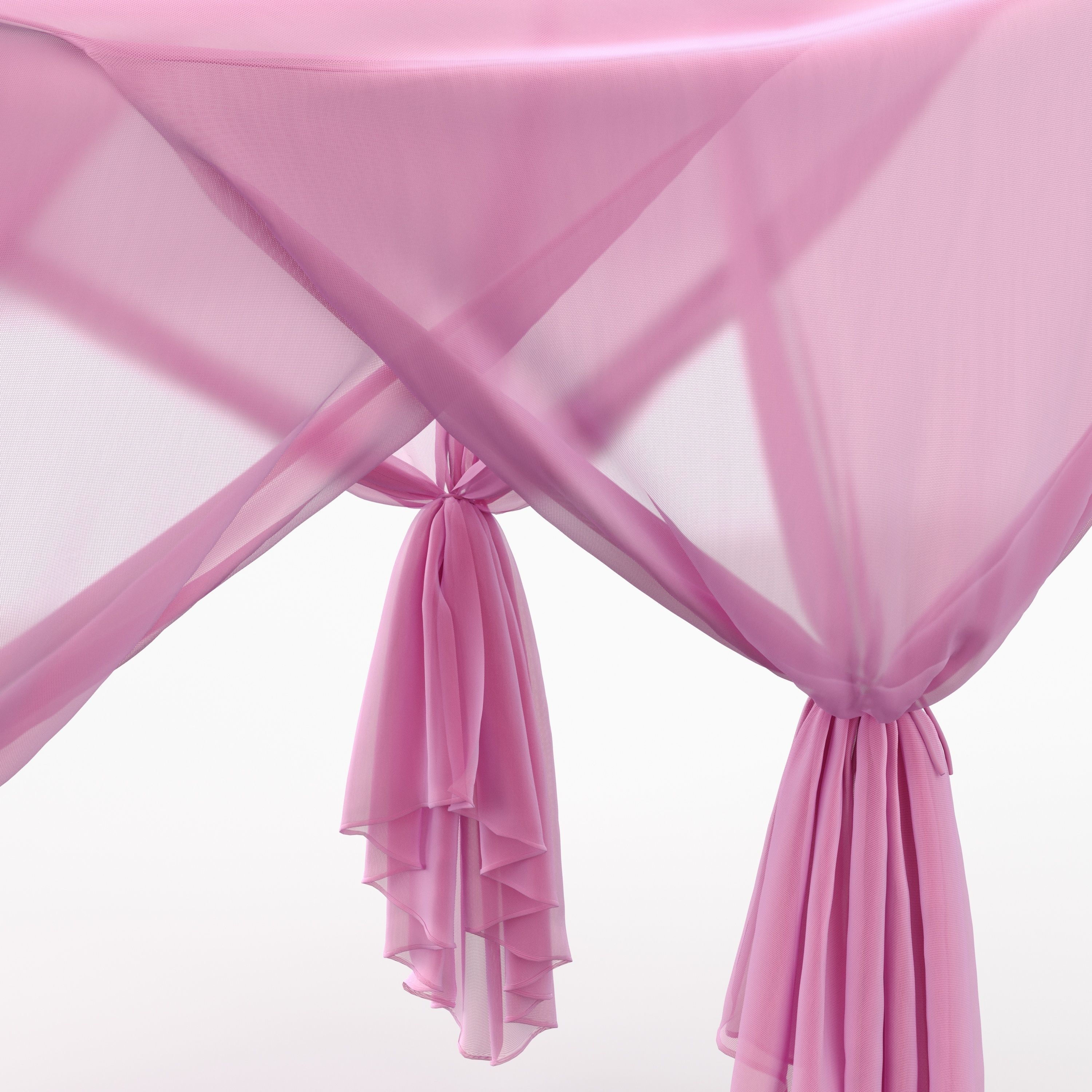 Mosquitoes net 2 3D model_2