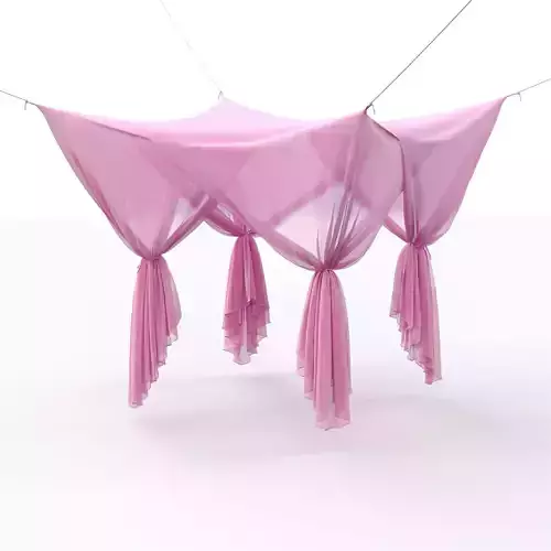 Mosquitoes net 2 3D model
