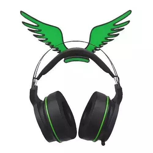 Headphone Stand Angel Wings wall Mount
