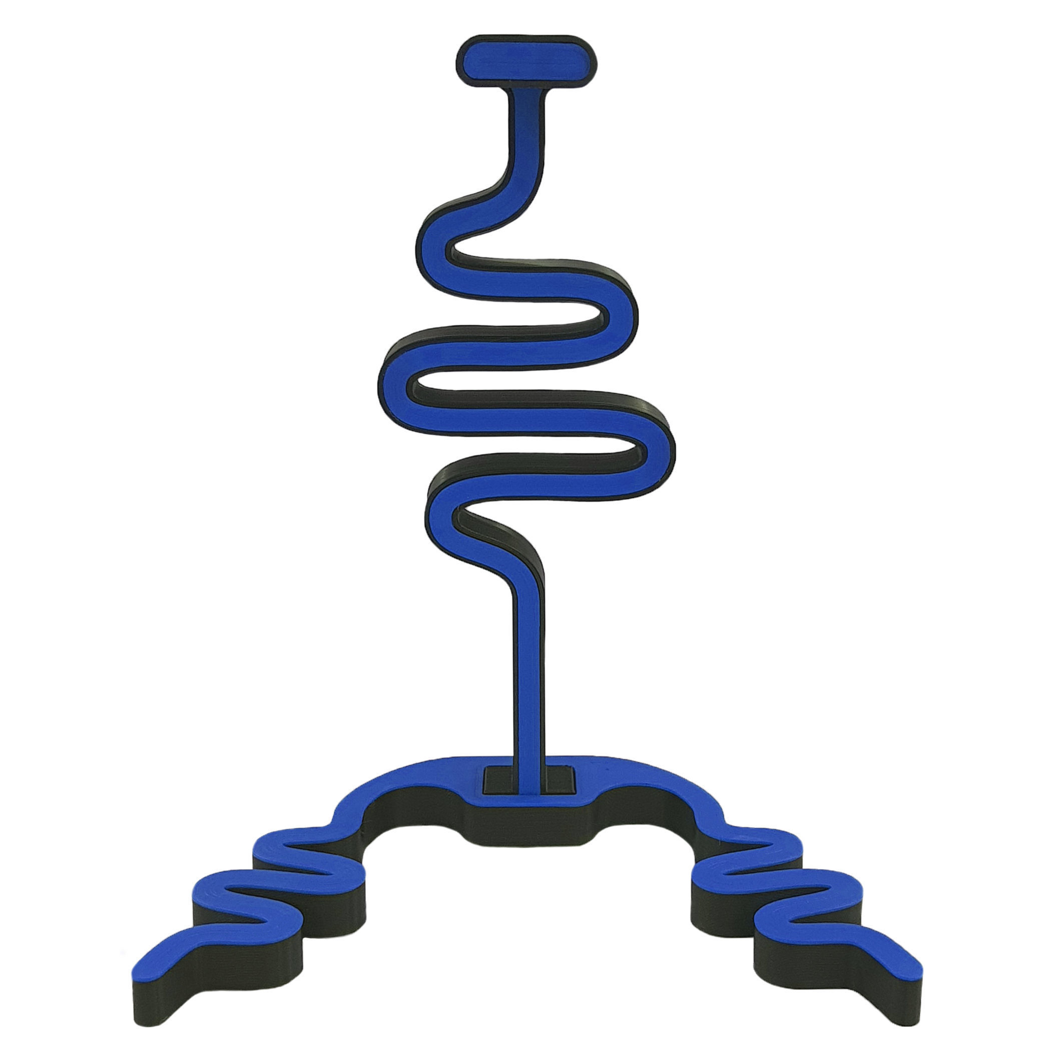 Headphone stand Dwave for Desk 3D print model_5