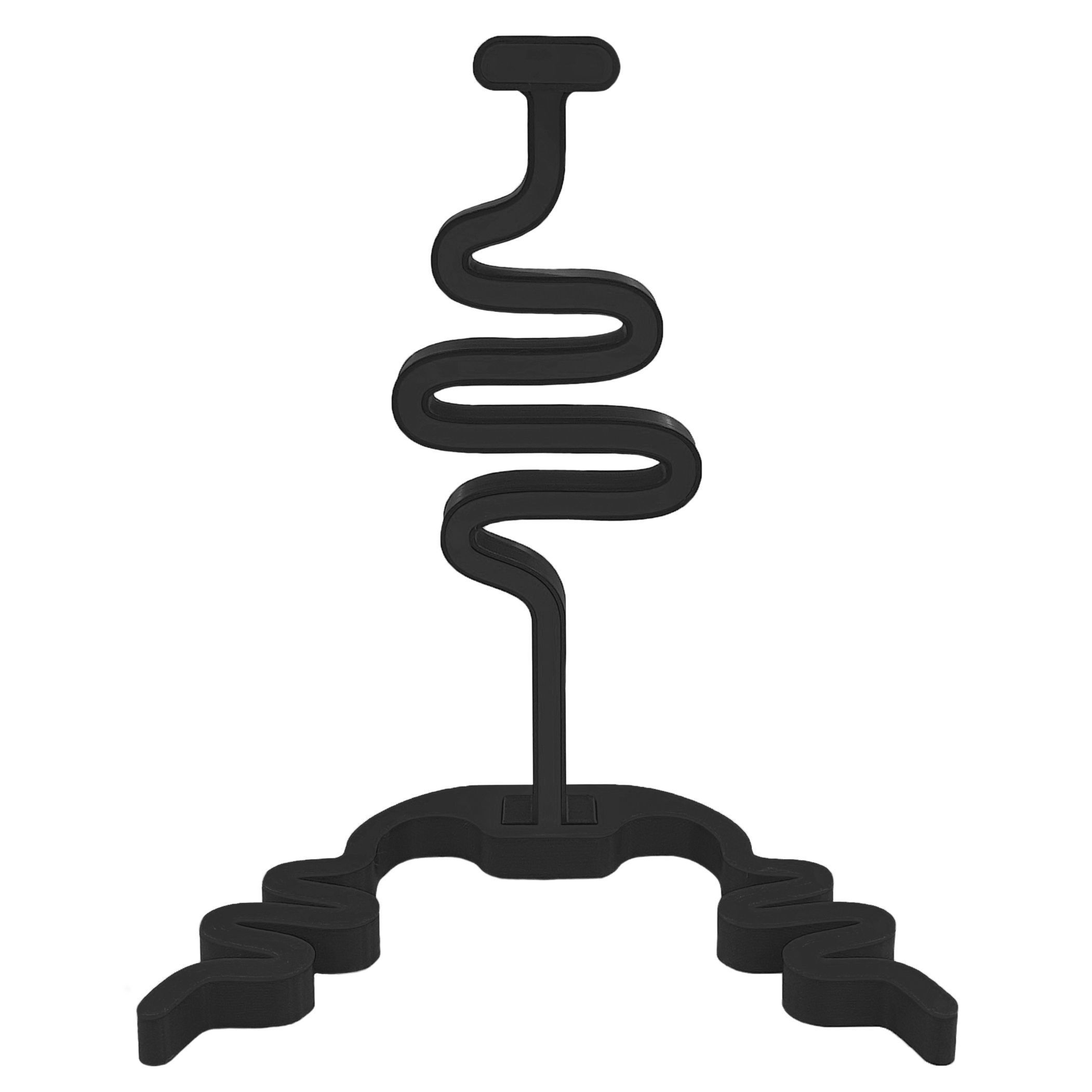 Headphone stand Dwave for Desk 3D print model_3