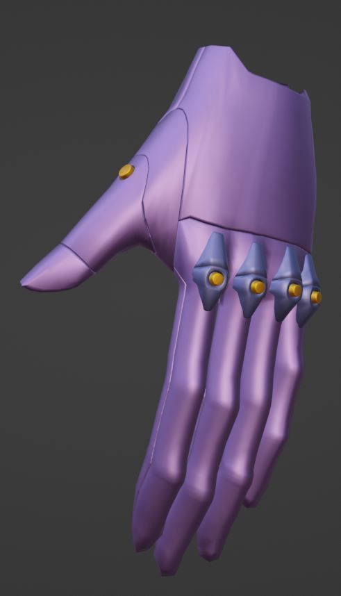 Rigged EVA 01 Unit Neon Genesis Evangelion Low-poly 3D model_50