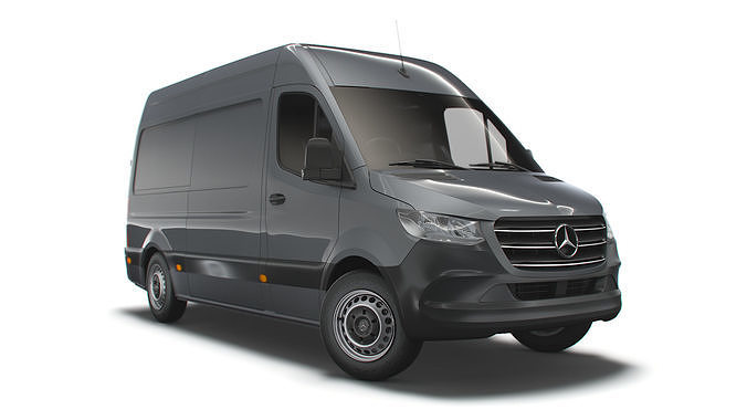 Mercedes Benz Sprinter L2H2 UK-spec 2020 3D model