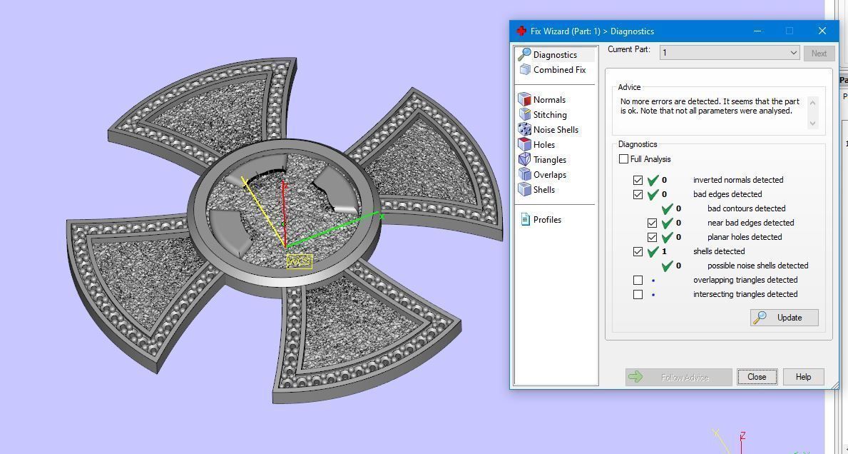 ROUND CROSS WITH THE FACE OF JESUS N - 133 3D print model_18