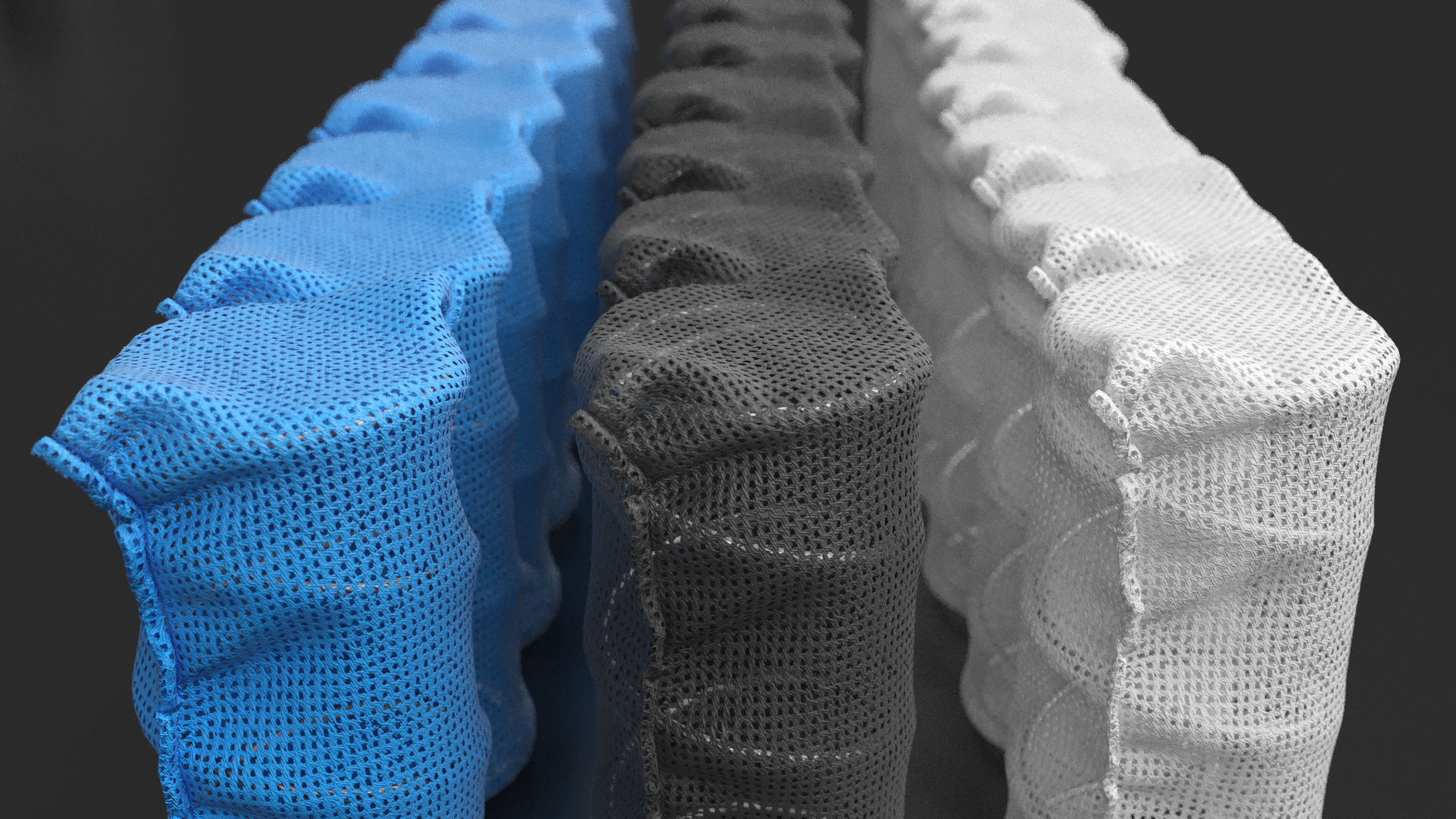 Mattress elements parts editable pack collection 3D model_4