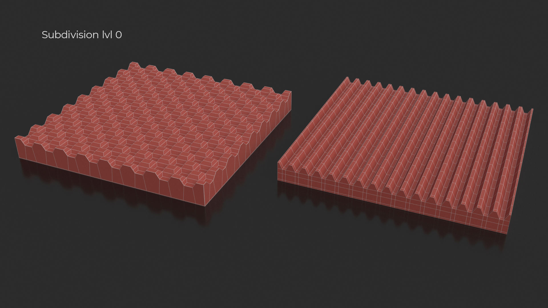 Mattress elements parts editable pack collection 3D model_18