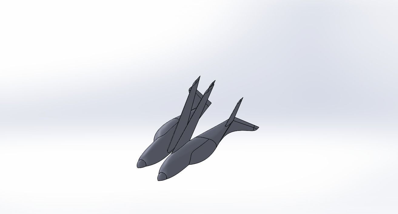Speedy aircraft 3D print model_2