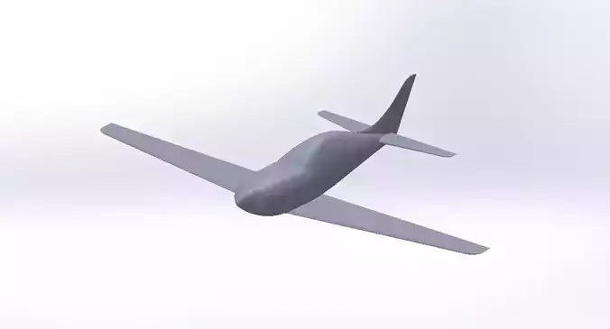 Speedy aircraft 3D print model