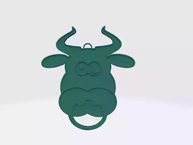 BULL FUNNY 3D model