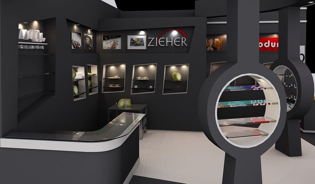 Exhibition Booth ideas 3D model_5