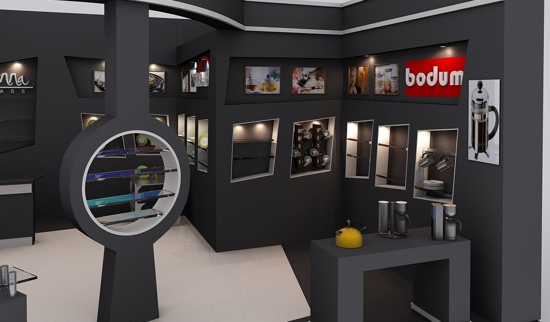 Exhibition Booth ideas 3D model_4