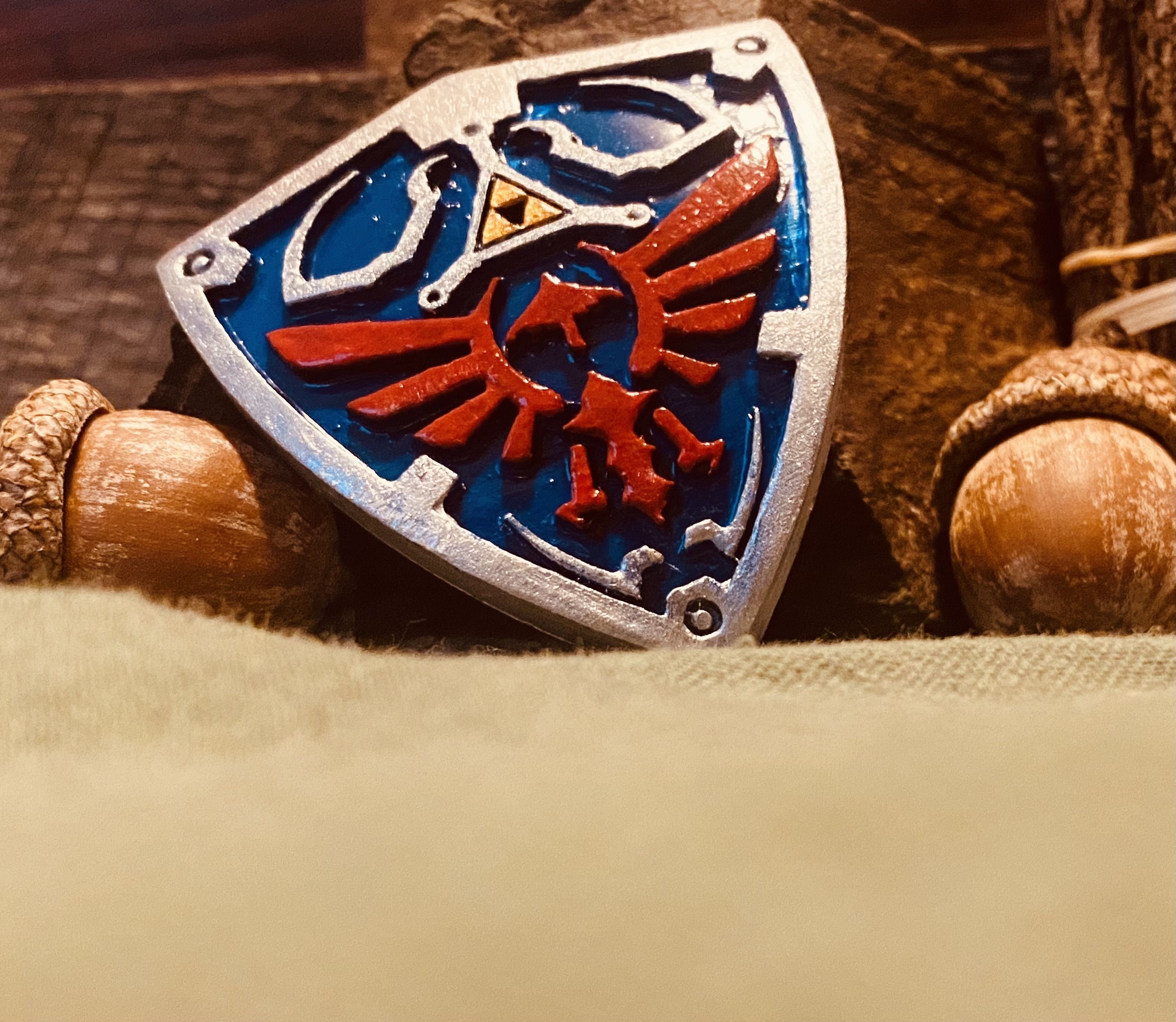 The Legends Of Zelda Hylian Shield 3D print model_6
