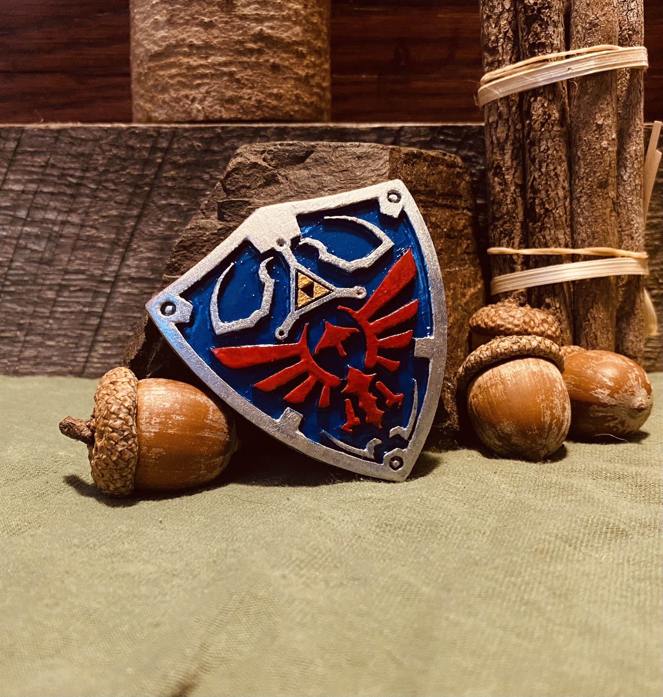 The Legends Of Zelda Hylian Shield 3D print model_1