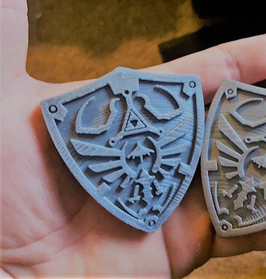 The Legends Of Zelda Hylian Shield 3D print model_10