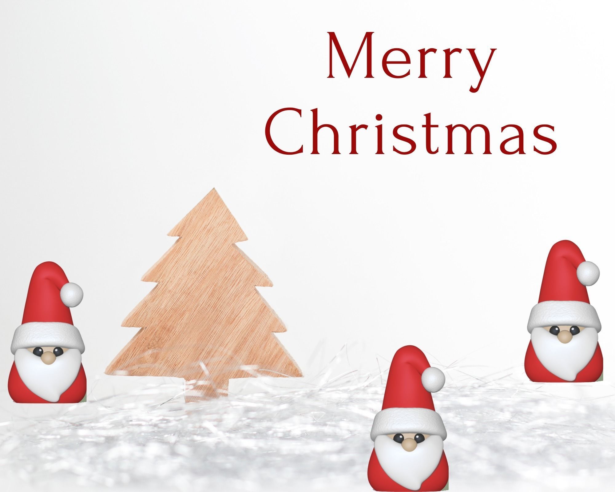 A Santa Claus to decorate your house 3D print model_2