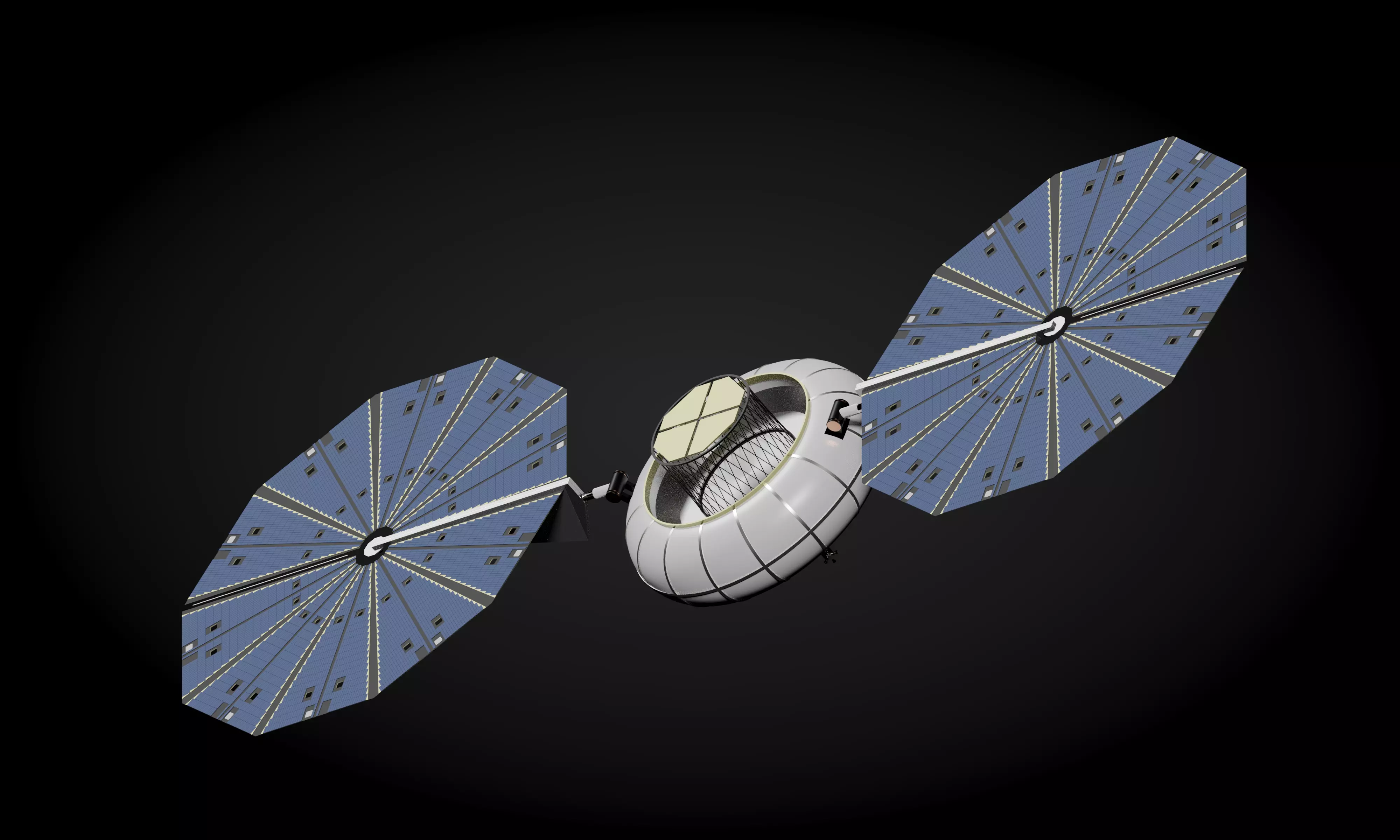Momentus Fervoride space tug 3D model_0