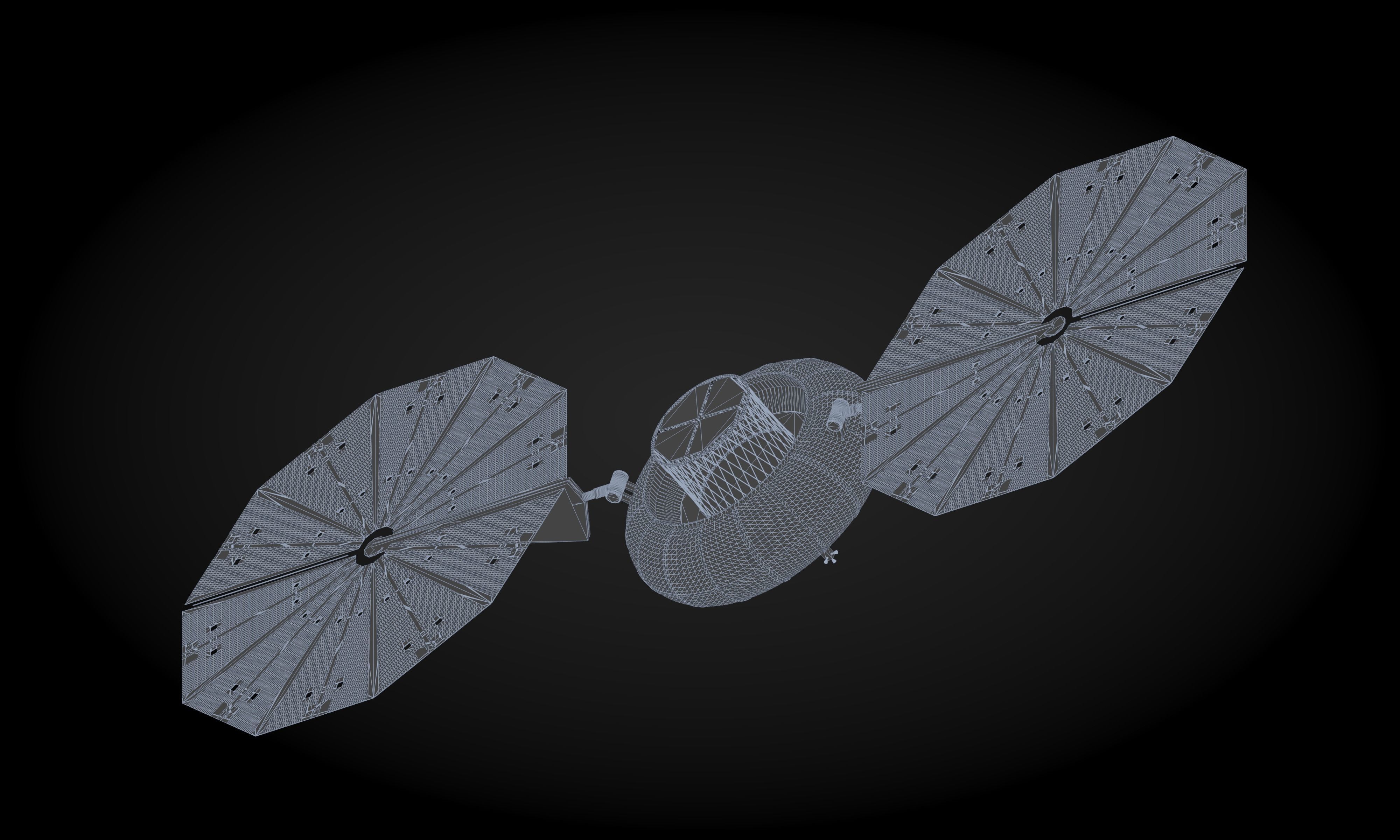Momentus Fervoride space tug 3D model_9