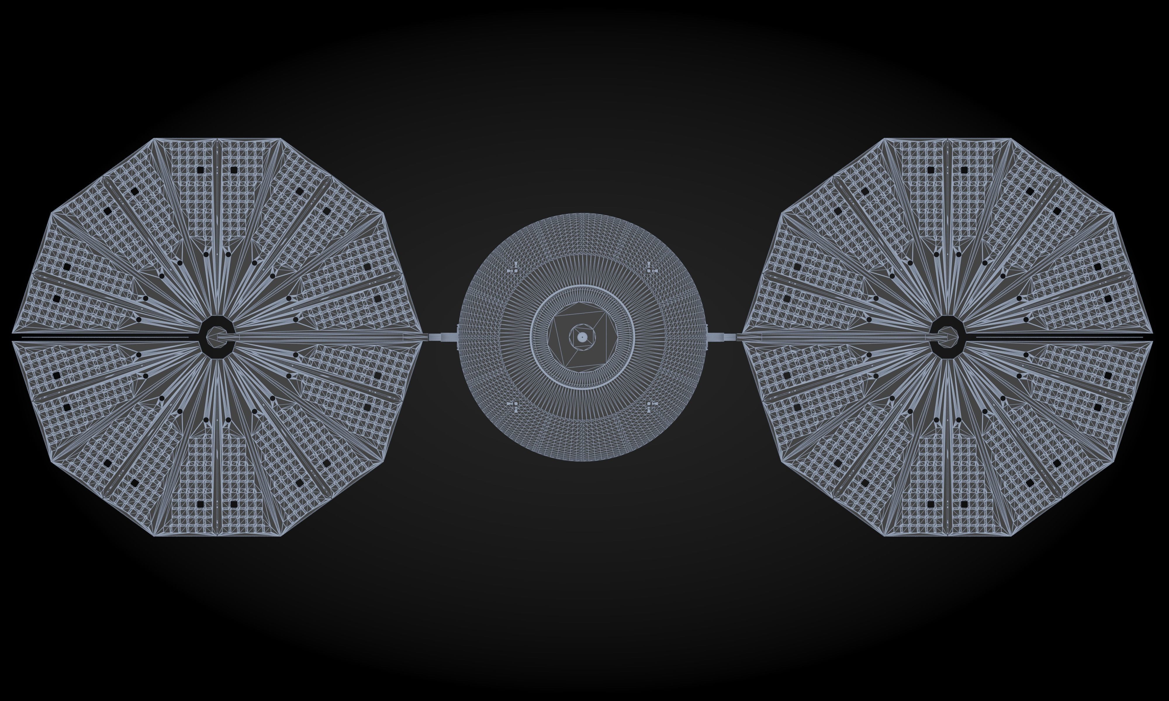 Momentus Fervoride space tug 3D model_7