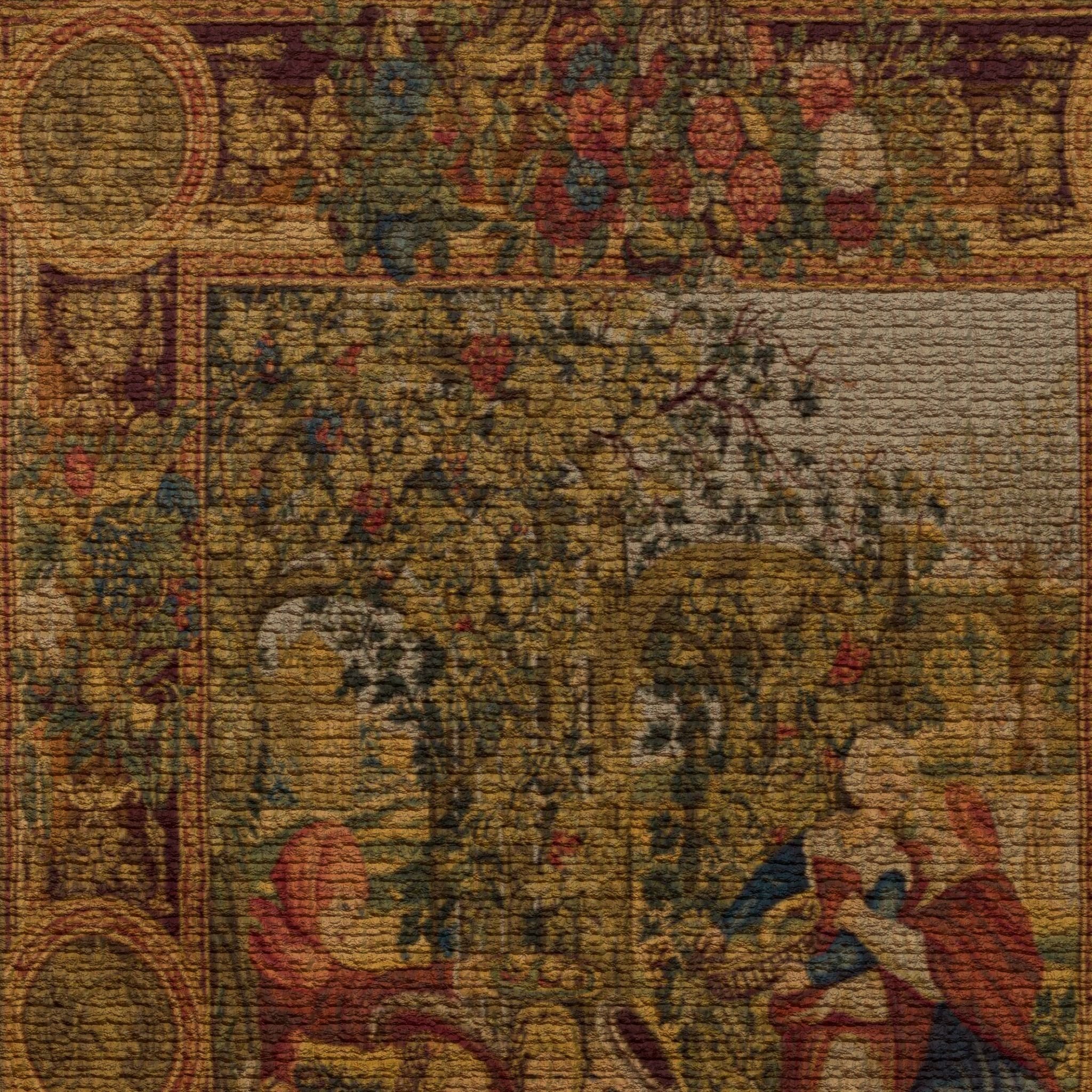  Month of October Tapestry  Low-poly 3D model_15