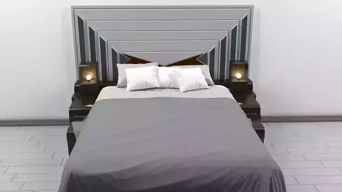 Modern Bed for interior design