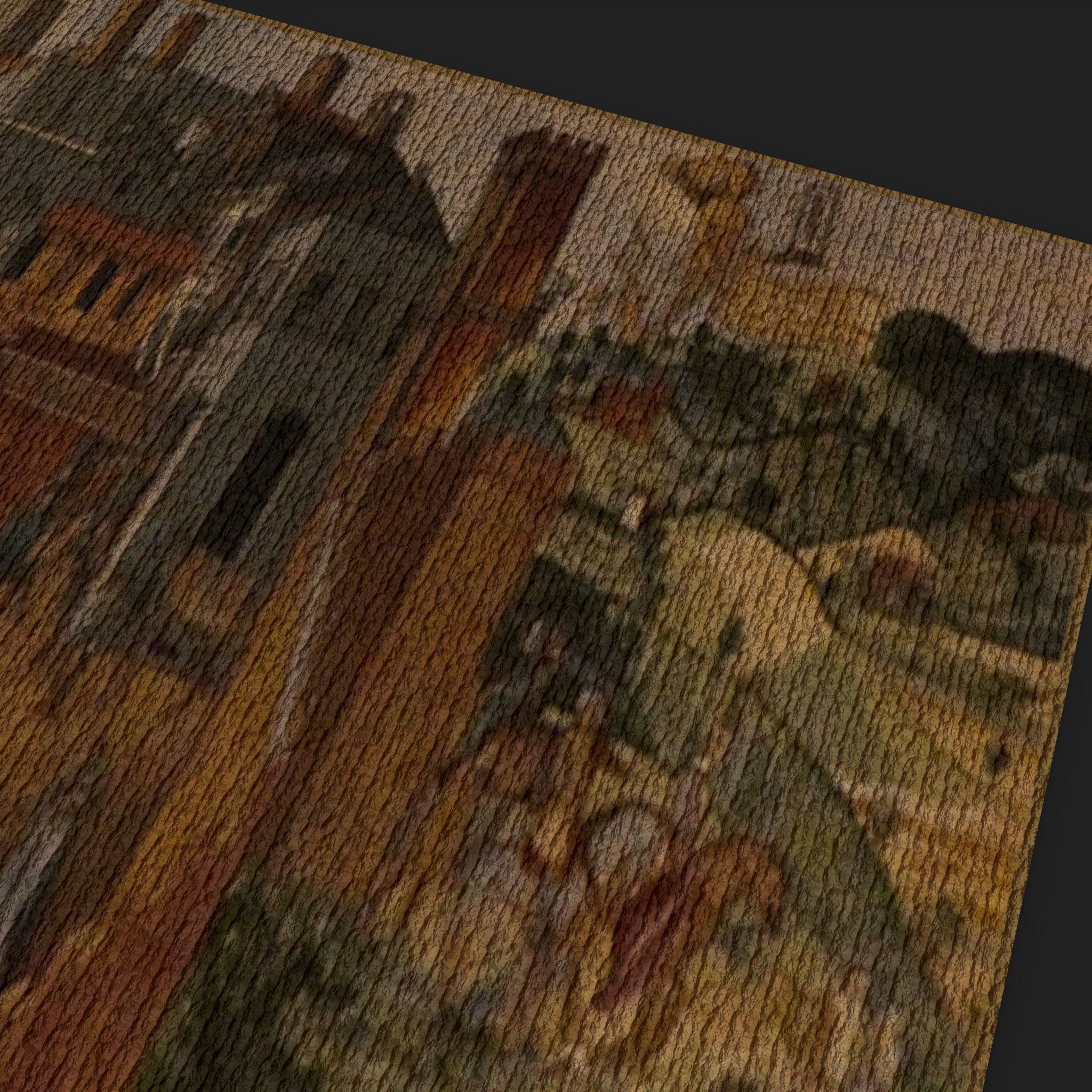 Allegory of Good Government Tapestry Low-poly 3D model_20