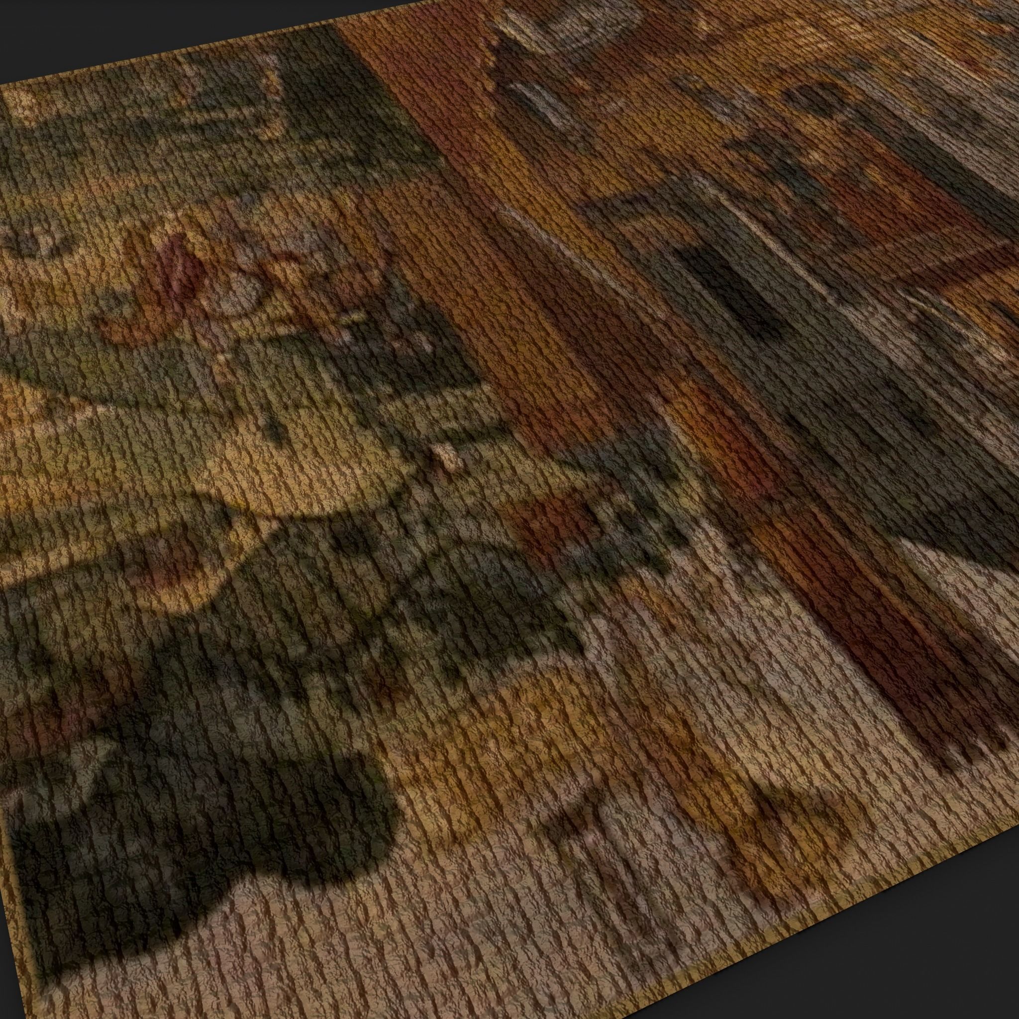 Allegory of Good Government Tapestry Low-poly 3D model_14