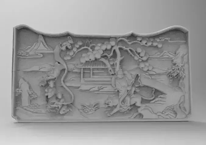 Picture base relief 3D print model