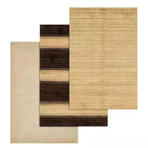Rug Set 1881 3D model