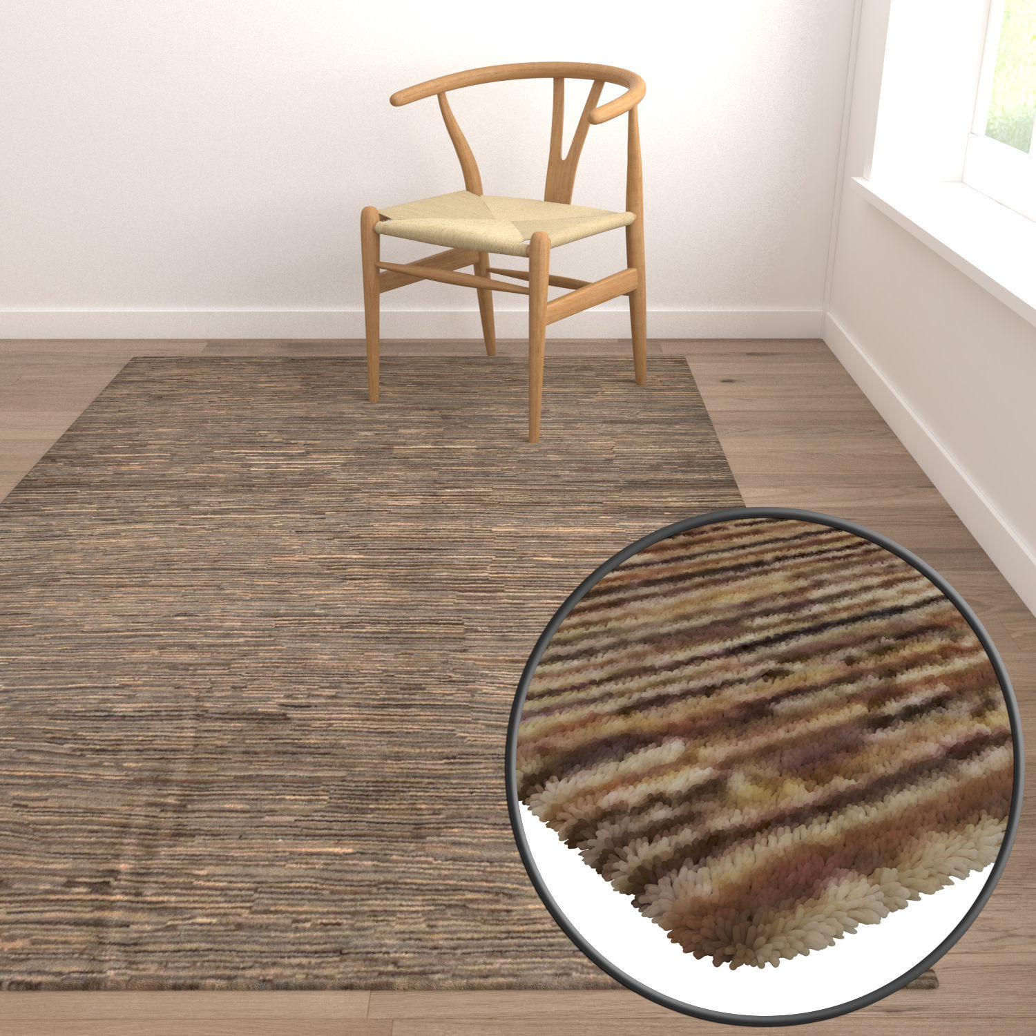 Rug Set 1882 3D model_5