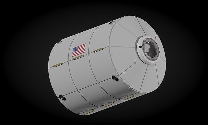 Lockheed Martin Gateway Logistics Pod 3D model